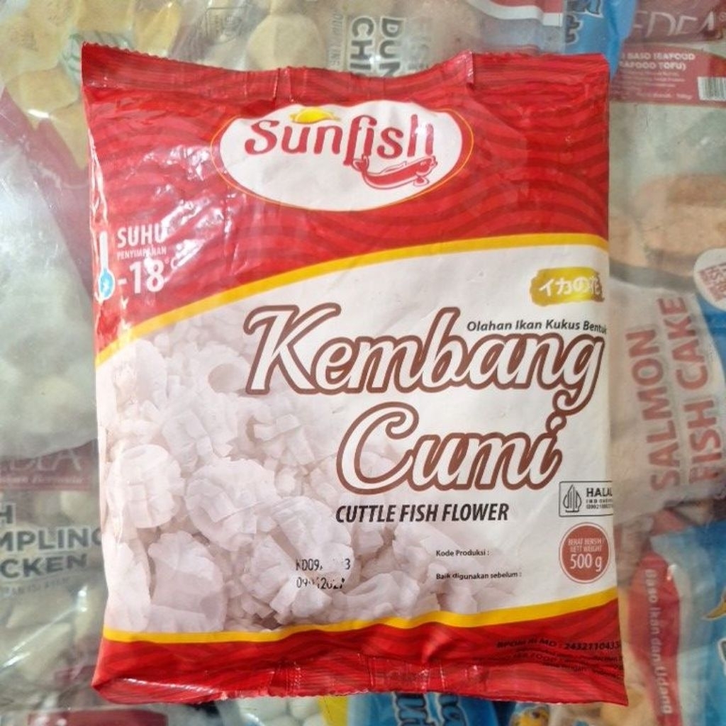 

SUNFISH KEMBANG CUMI 500GR