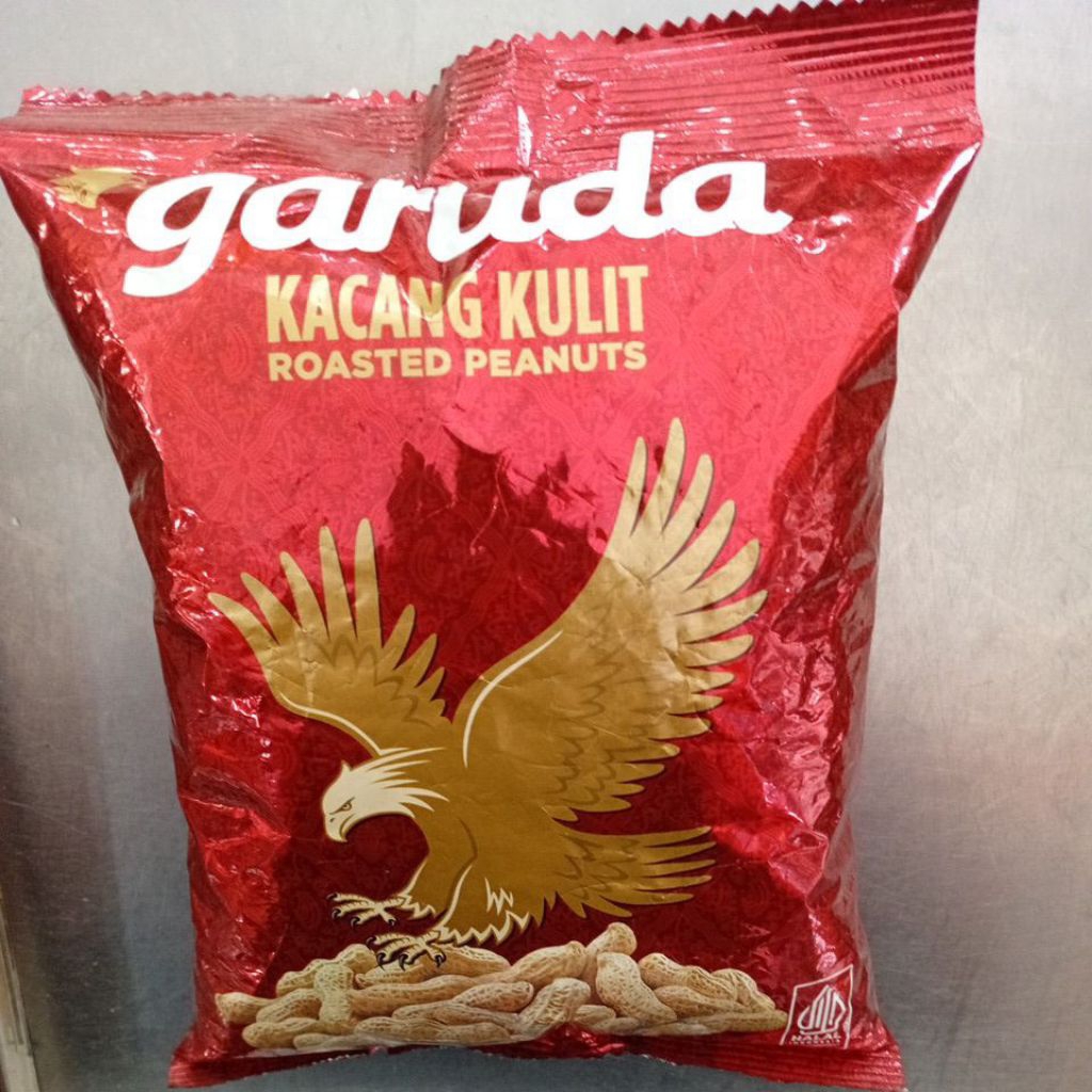 

Garuda Kacang Kulit Roasted Peanuts 140gr 1 Bungkus