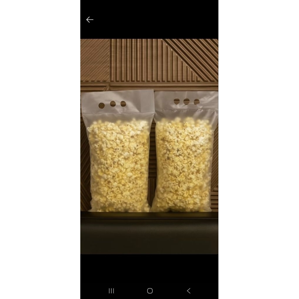 

NEW POPCORN SEASALT BUTTER JUMBO - snack sehat - cemilan murah - popcorn viral