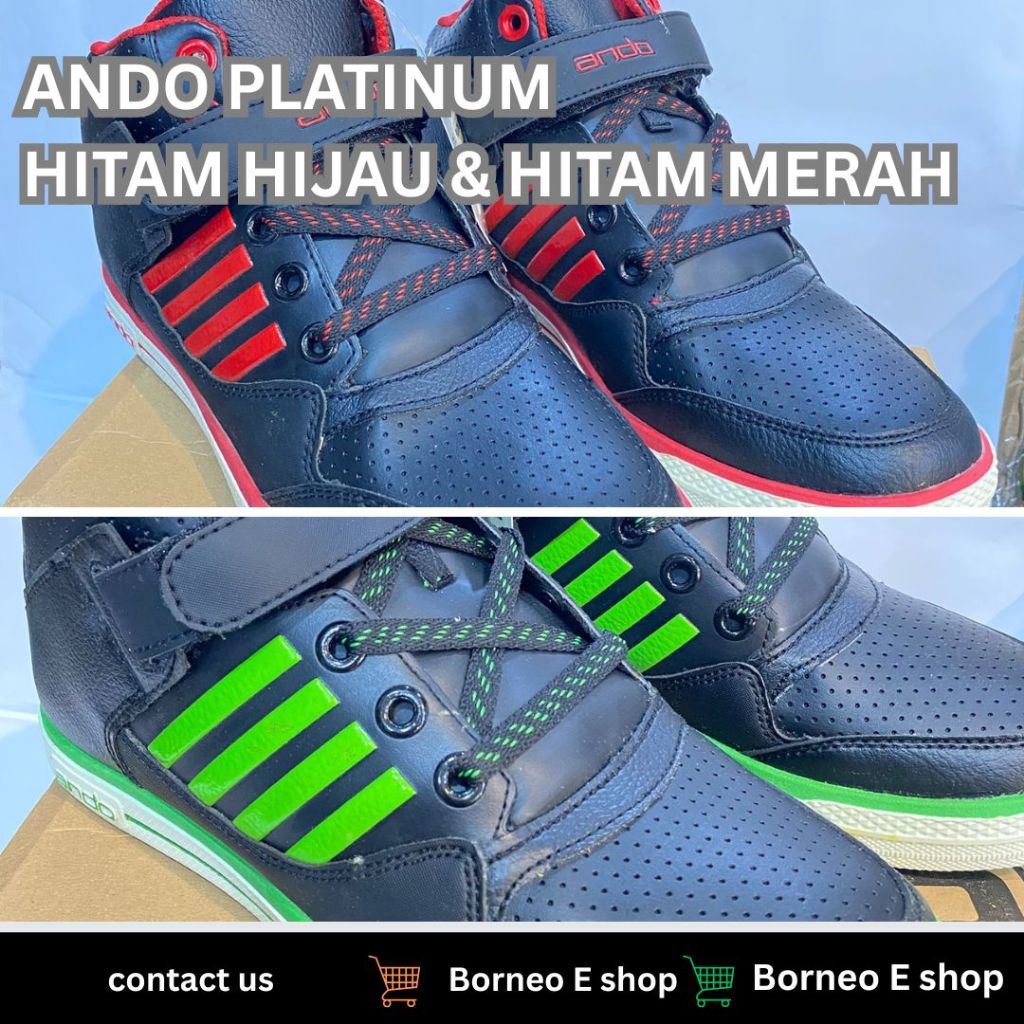 [BISA COD] Sepatu Fans Sneakers DEWASA Sekolah Perekat  Perempuan/LAKI LAKI  / Sepatu Velcro ANDO PL