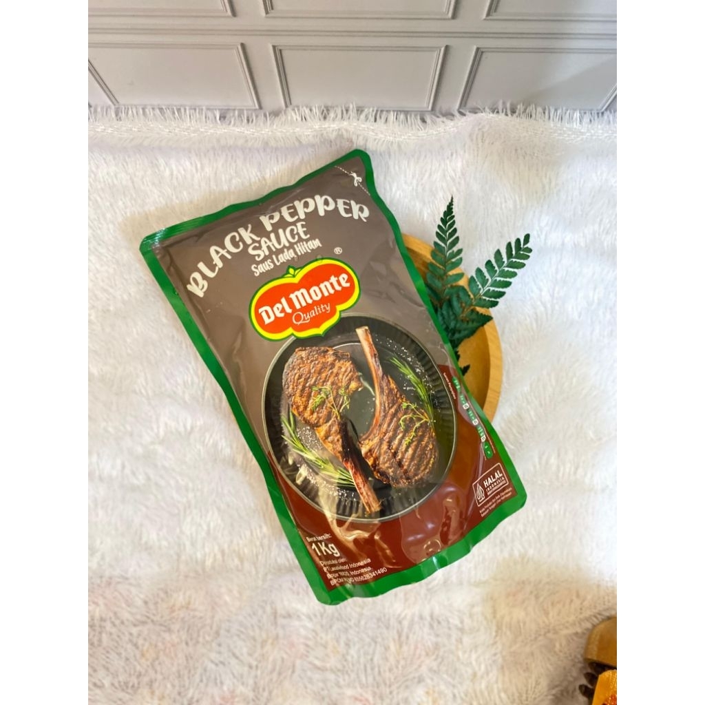

DEL MONTE SAUCE BLACK PEPPER 1kg