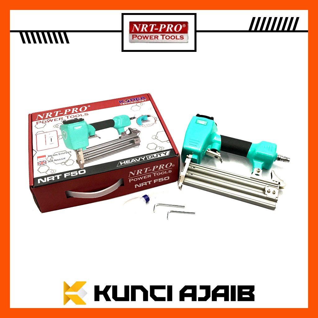 

NRT-PRO Air Nailer F50 - Mesin Alat Paku Tembak Angin Staples Gun Stapler F 50