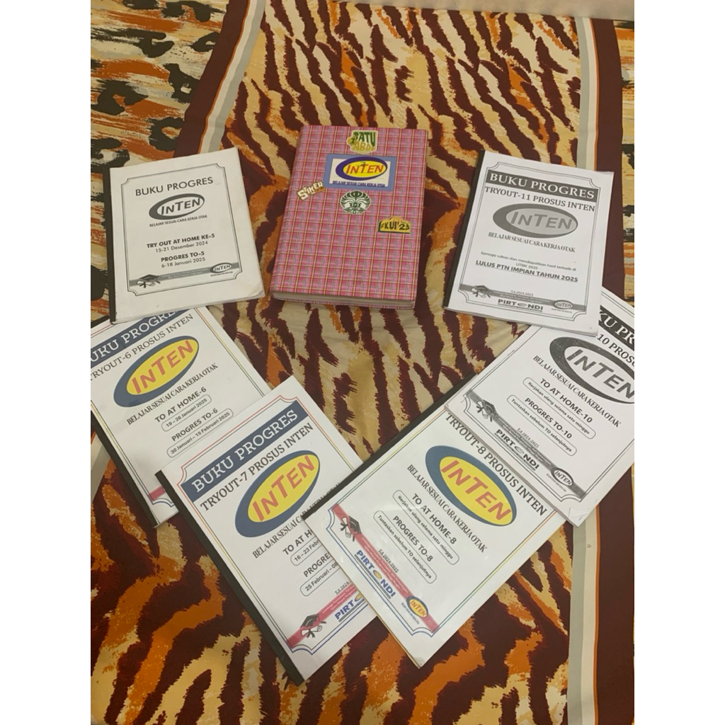 BUNDLE BUKU INTEN PROGRESS & INTENSIF SUPER