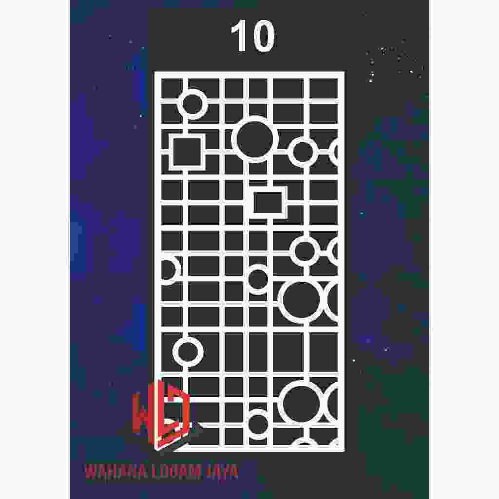 Penyekat Ruangan Krawangan PVC Foam Board / Laser Cutting CNC Router / Ornamen Kanopi SKetsel Plafon