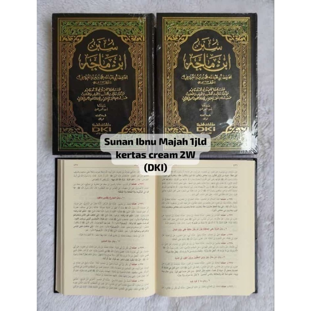 Kitab Sunan Ibnu Majah 1Jilid DKI / Kitab Sunan Ibni Majah 1Jilid DKI