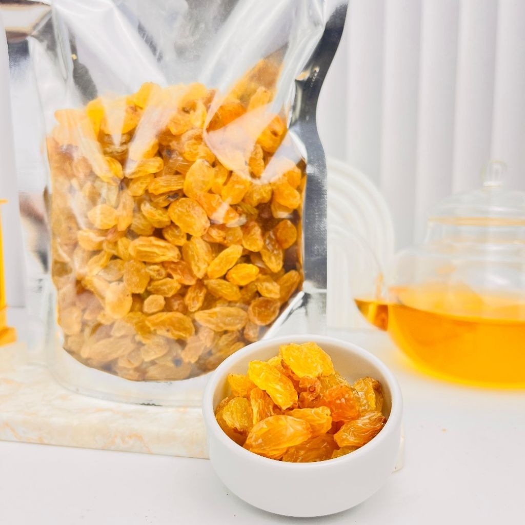 

Kismis Premium Golden Kuning Manis Asam Manis
