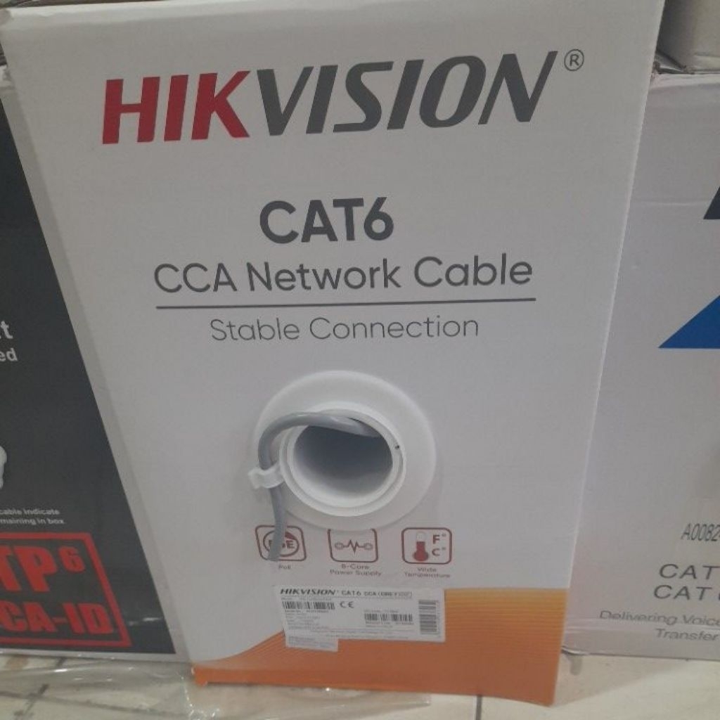 kabel lan hikvision cat 6