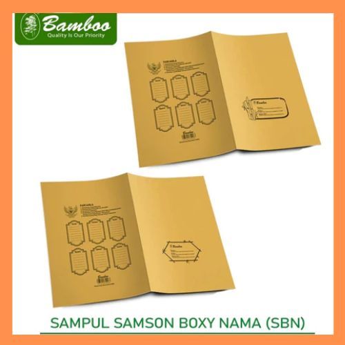 

Sampul Kertas Copy Samson Bambo BOXY NAMA