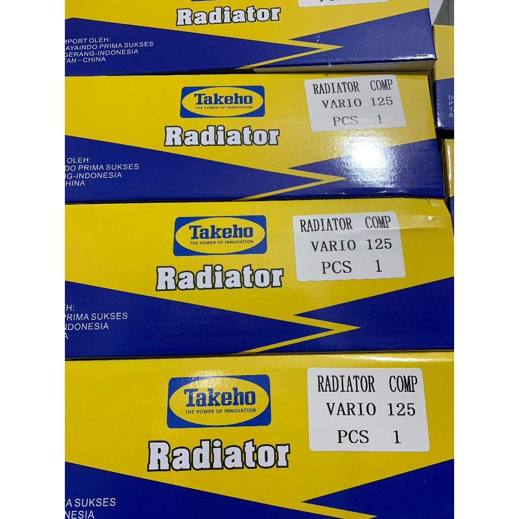 RADIATOR ASSY VARIO 125 (19100-KZR-600) MERK TAKEHO