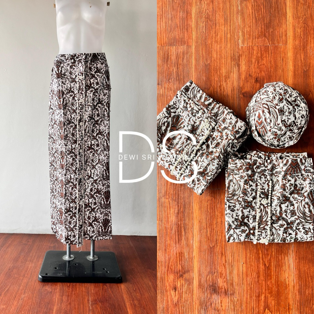 Kain prodo wiru instan payet mutiara/jarik pengantin instan