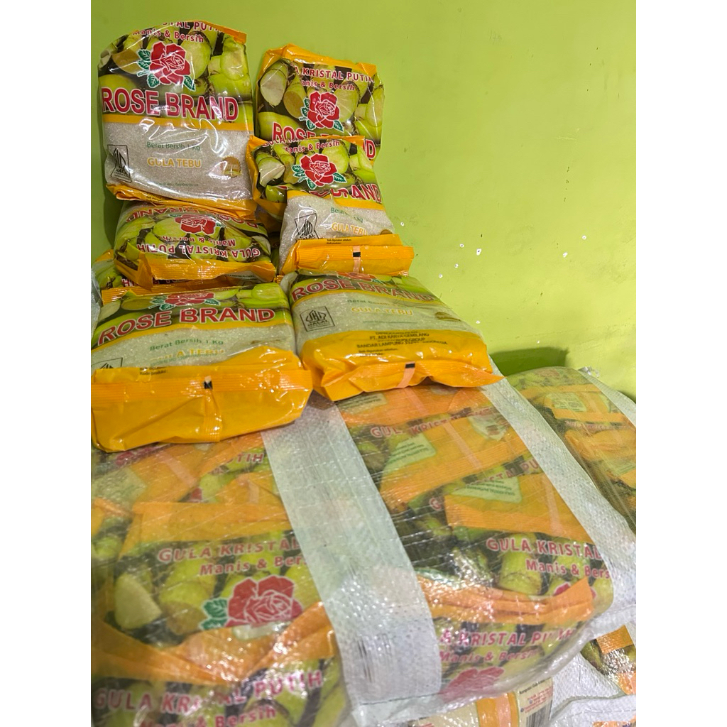 

Gula Rose Brand Kuning Kemasan 1 Kg x 20