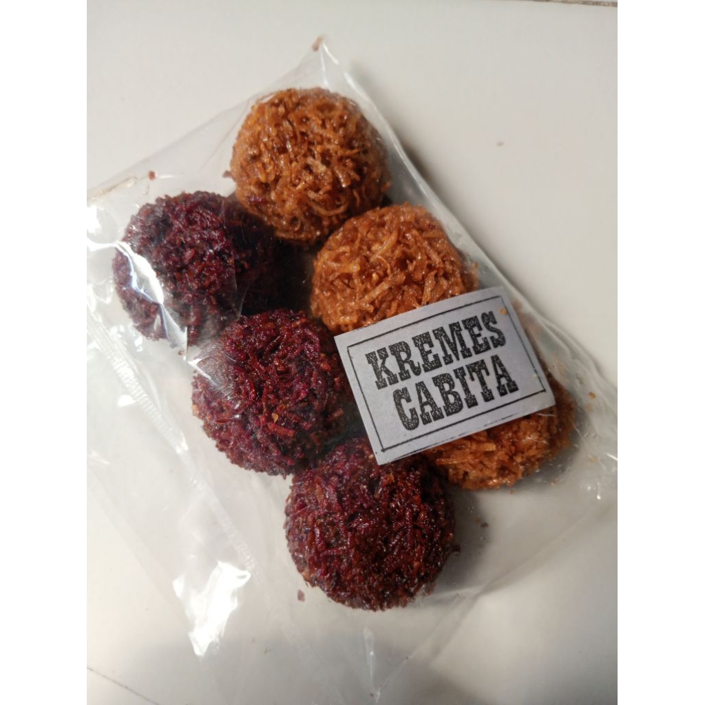 

Kremes ubi gula merah isi 6