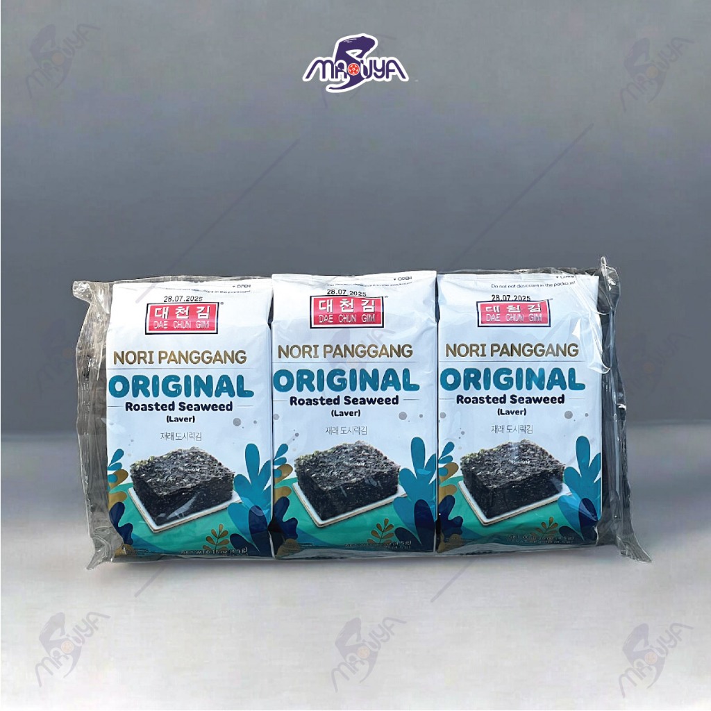 

Daechun Snack Rumput Laut Nori Crispy (3Pck X 4.5G) - B190