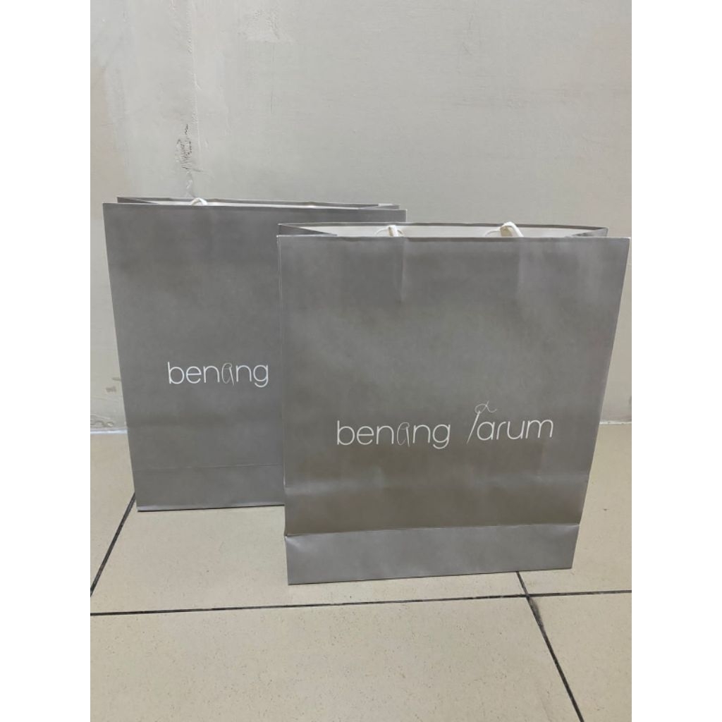 

Paper bag benang jarum