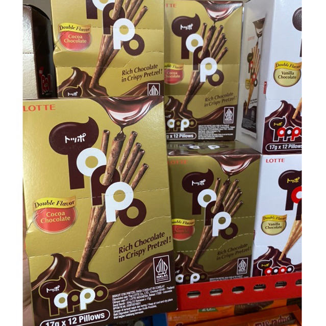 

TOPPO LOTTE 204GR,1 dus isi 12 BOX(1 BOX ISI 12 PCS)