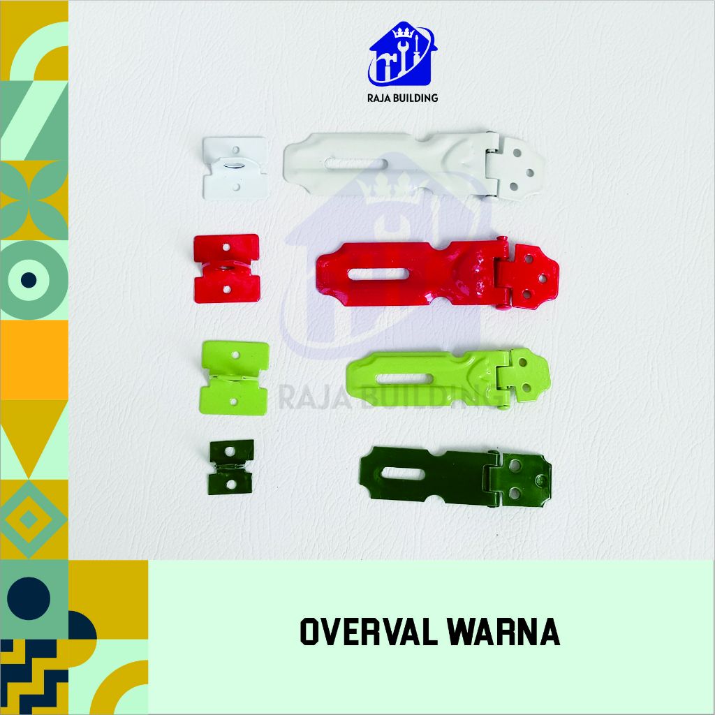 OVERVAL WARNA/OVERVAL/OVERVAL KUNCI /PENGUNCI)