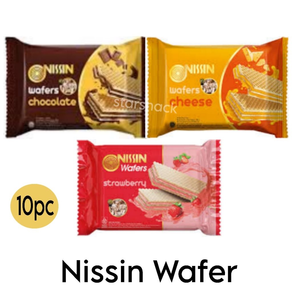 

Nissin Wafer Coklat keju stroberi isi 10pc