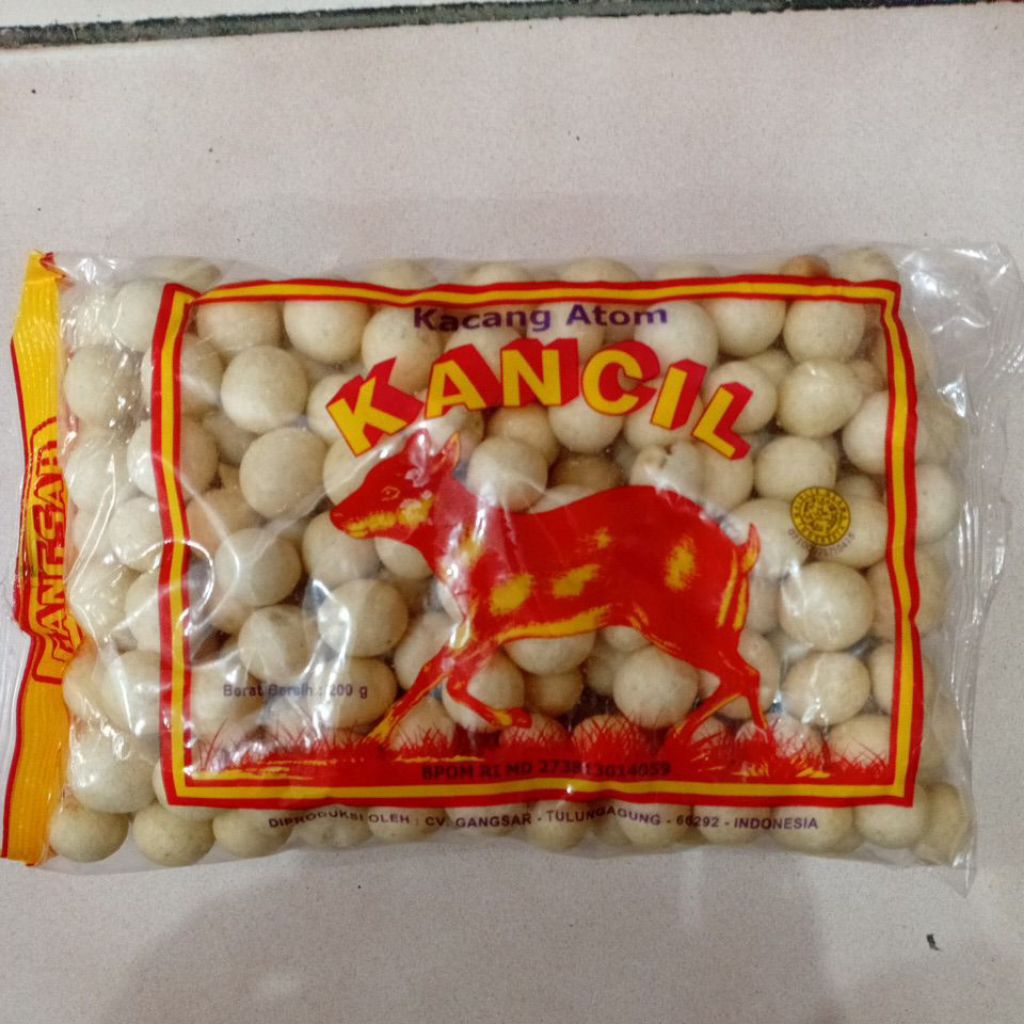 

Kacang Atom Kancil 200gr 1 Bungkus