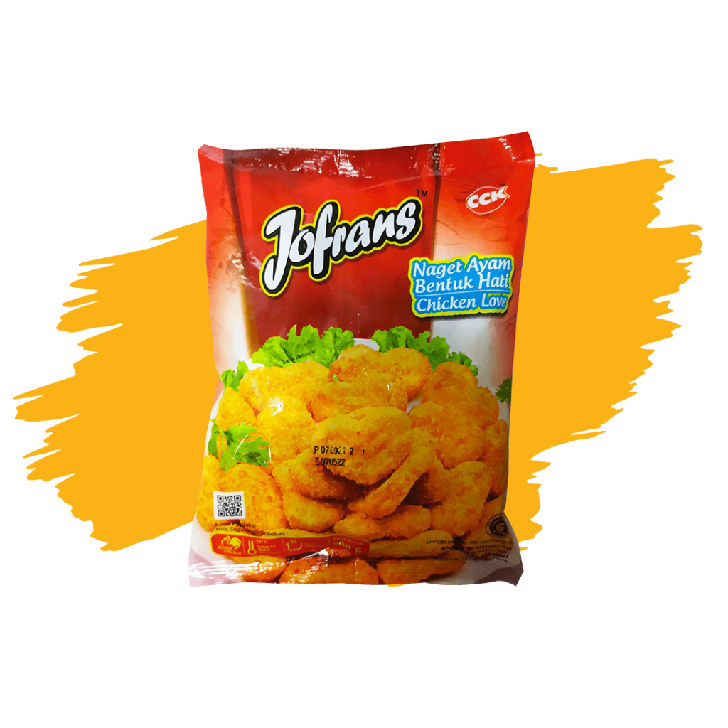 

Jofrans Chicken Nugget Hati 500 gram