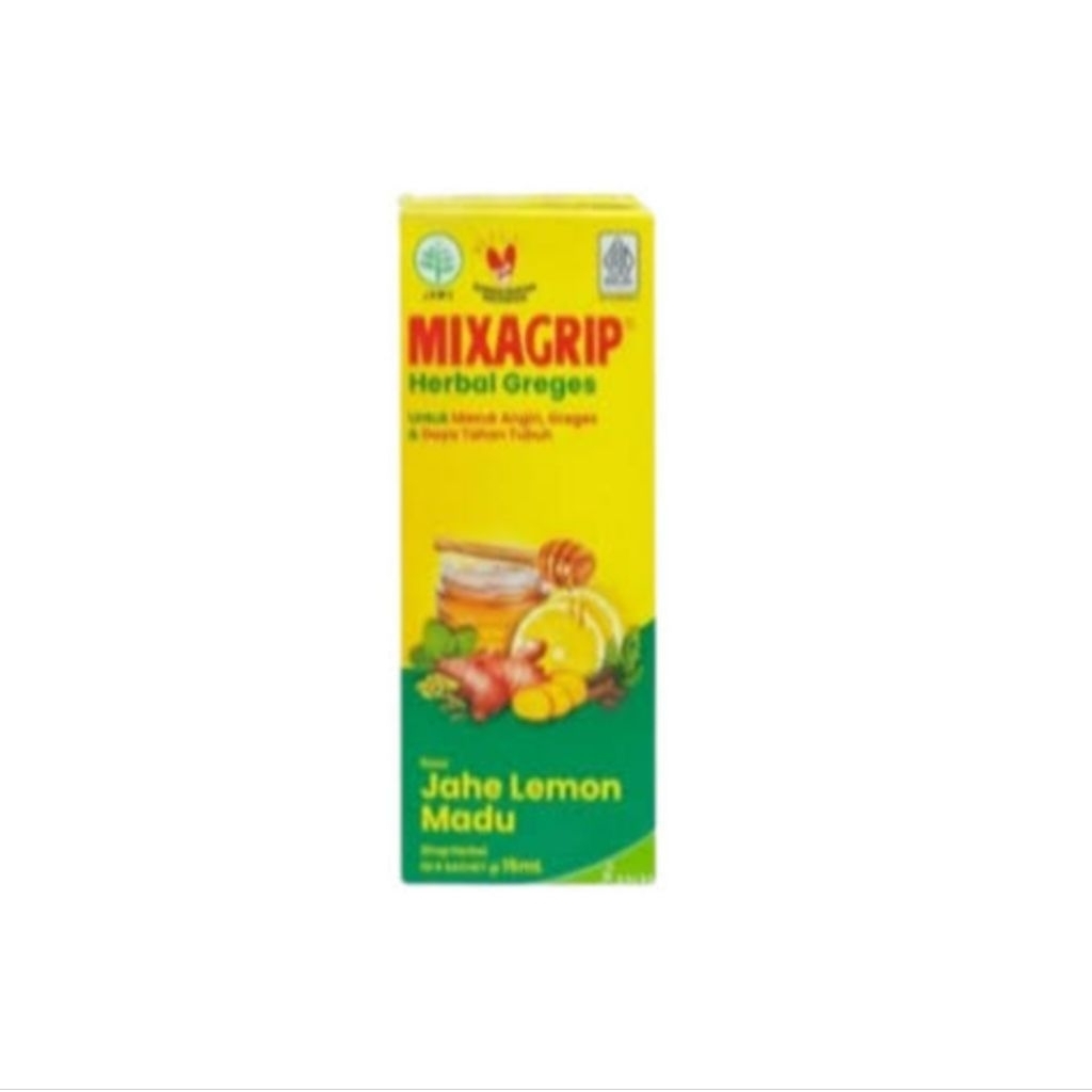 

Mixagrip Herbal Greges - 1 Box (isi 6 sachet)