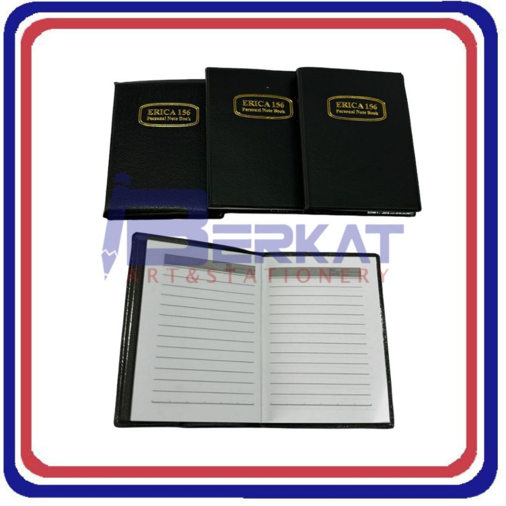 

Buku Agenda Kecil / Notes Saku Notebook Mini ERICA 156