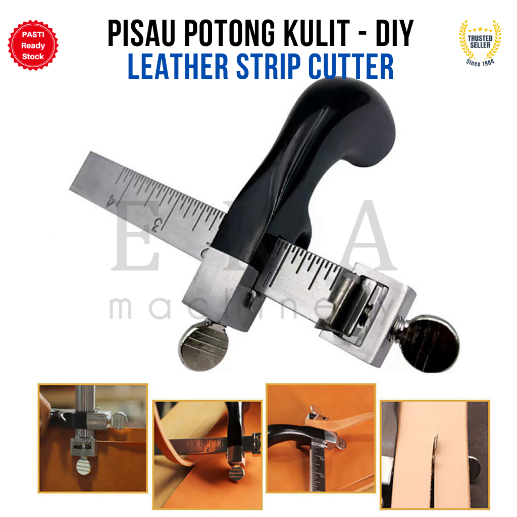 

Cutter Strip Strap Adjustable Leather Tool Pralatan Potong Kulit Strip Belt DIY Hand Cutting ALLOY ALUMINIUM alat potong kulit alat seset kulit