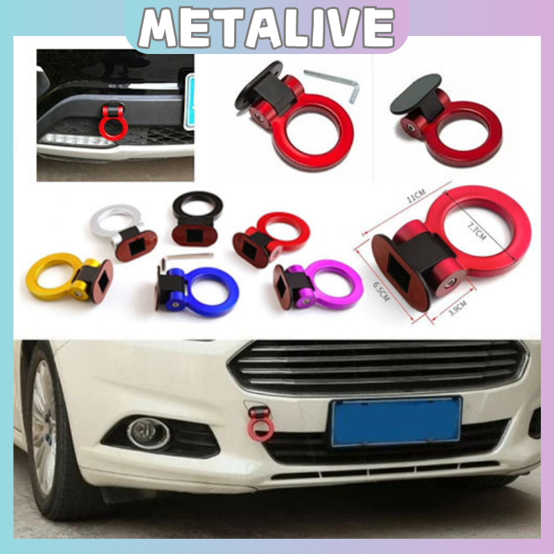 Towing Hook Dummy Bulat Towing Hook Bulat Universal Dengan Double Tape Towing Hook Depan