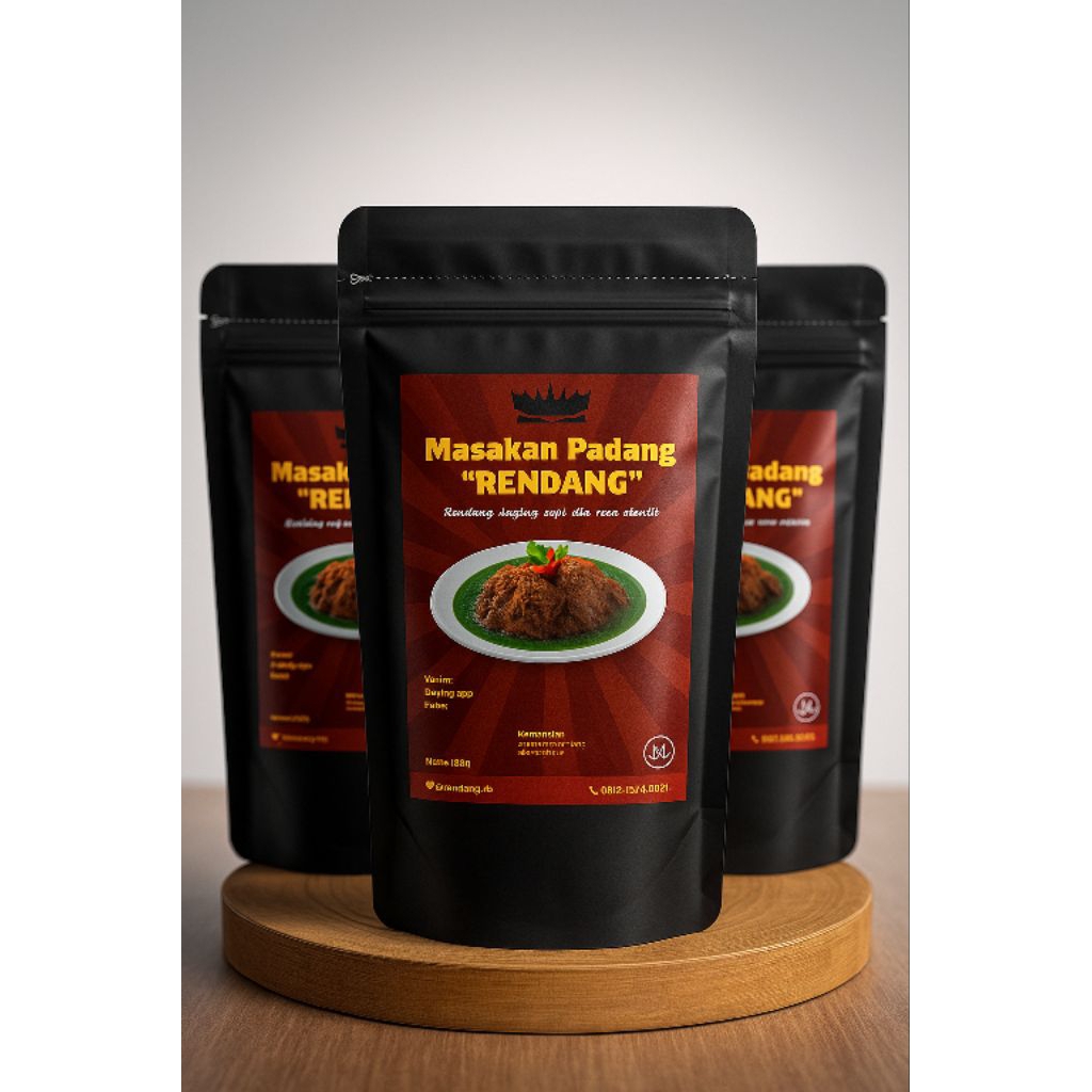 

Rendang Asli Minang – Siap Saji, Empuk & Gurih – Kemasan Higienis