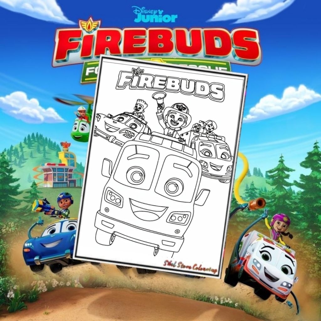 

Kertas Mewarnai Tema Firebuds V1 isi 11 Lembar / Kertas Mewarnai Anak TK / PAUD / SD