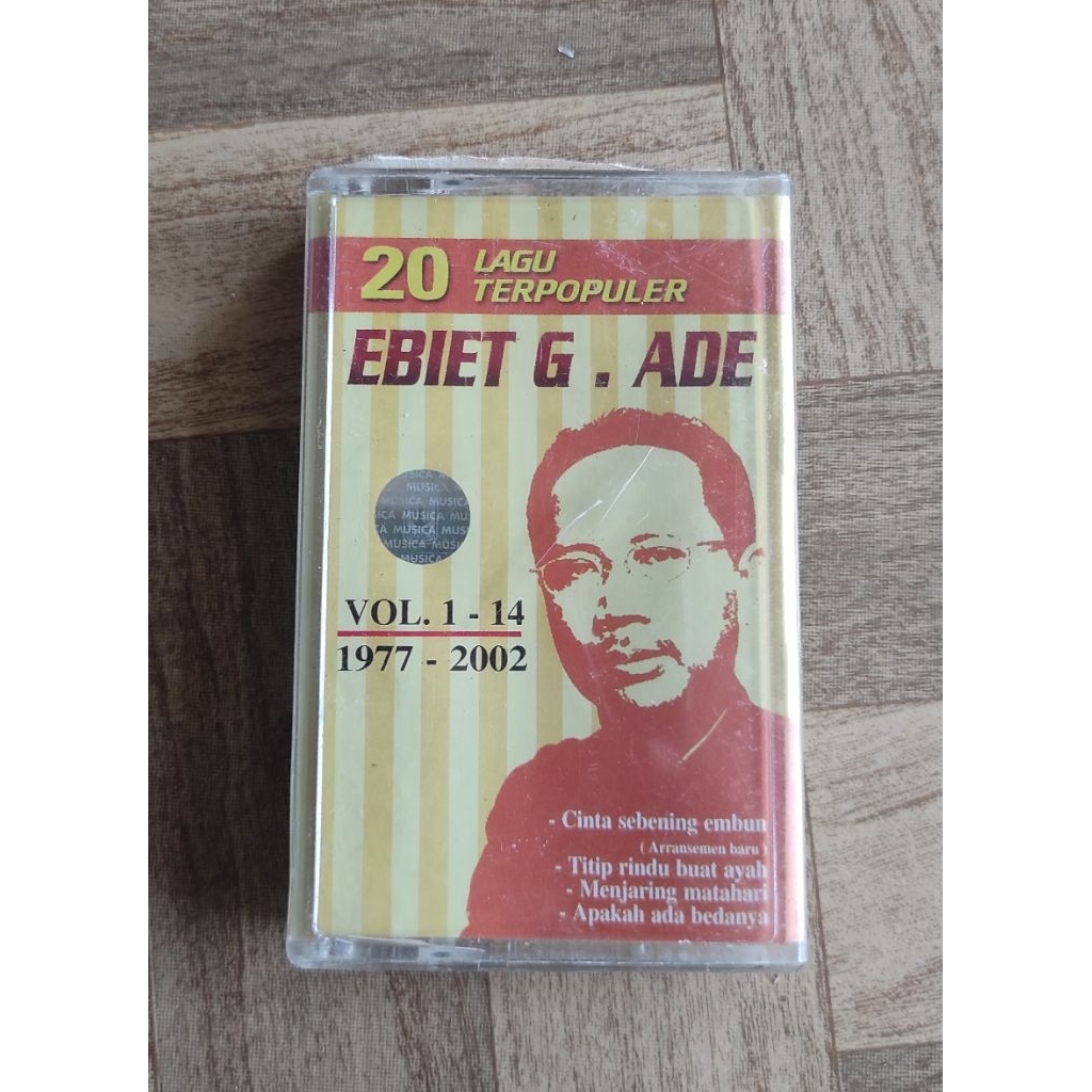 kaset pita 20 lagu terpopuler EBIET G ADE