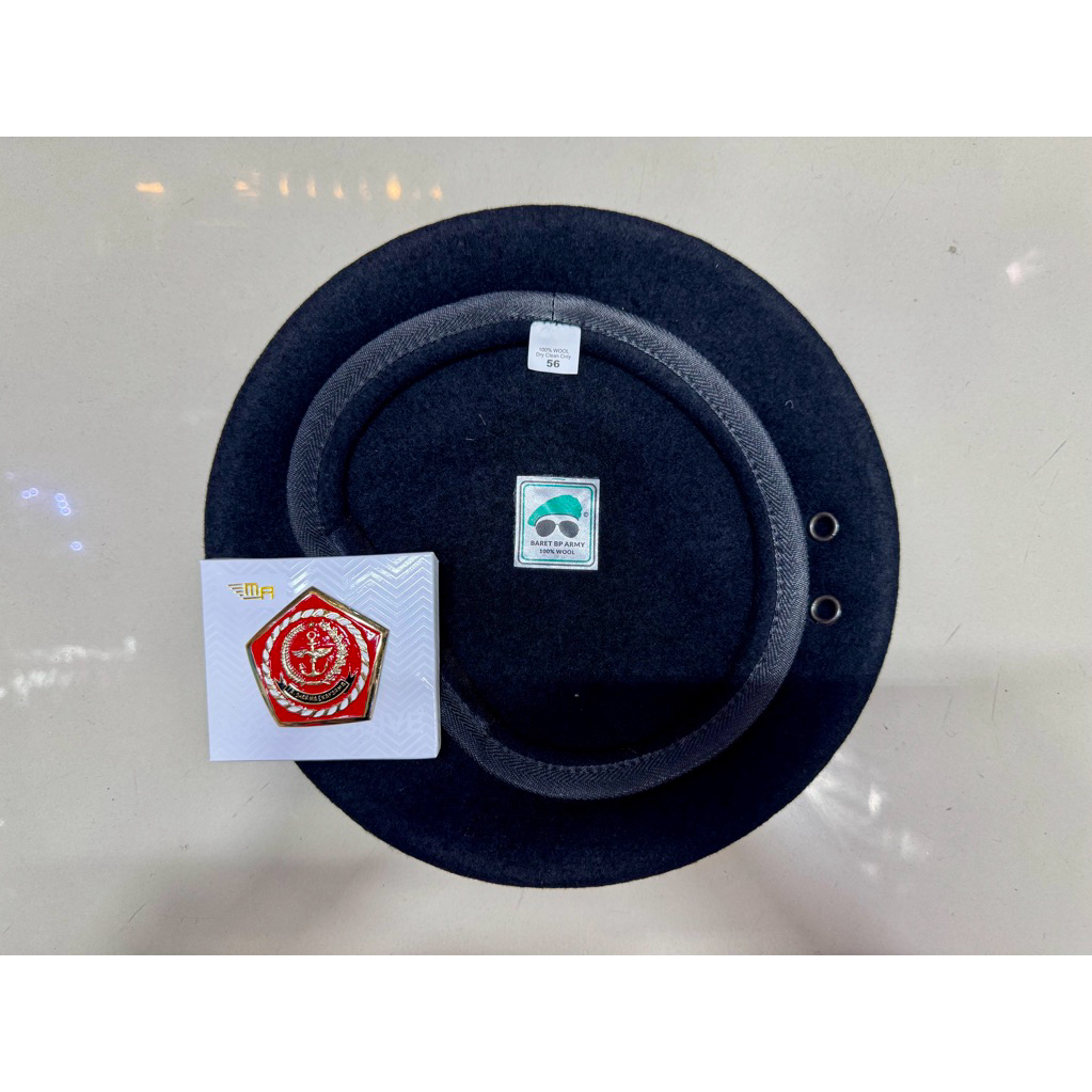 Baret Hitam Mabes TNI Plus Baret
