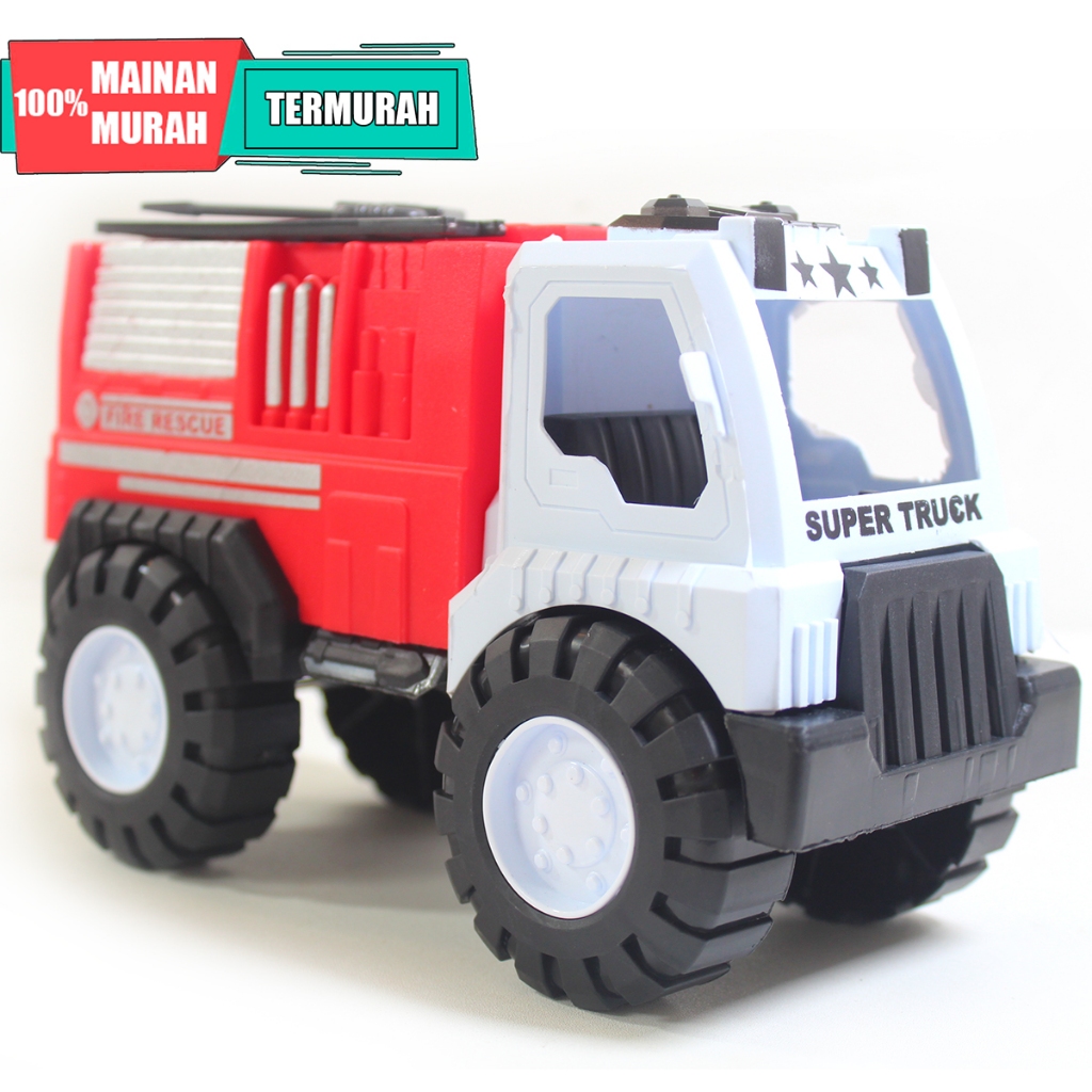 MAINAN ANAK MURAH TRUK AK90 TRUK PEMADAM KEBAKARAN TRUCK FIRE WATER PEMADAM
