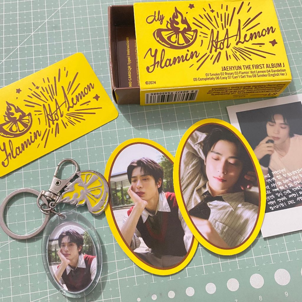 NCT JAEHYUN "J" ALBUM KEYRING VER UNSEALED