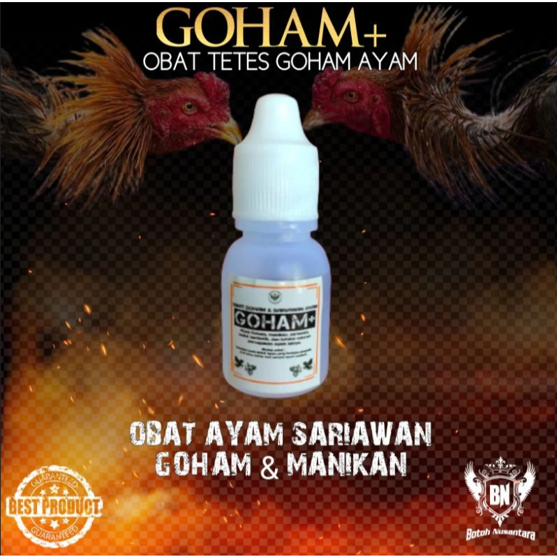 OBAT GOHAM AYAM MANIKAN OBAT TETES AYAM SARIAWAN OBAT TETES PARUH MULUT AYAM