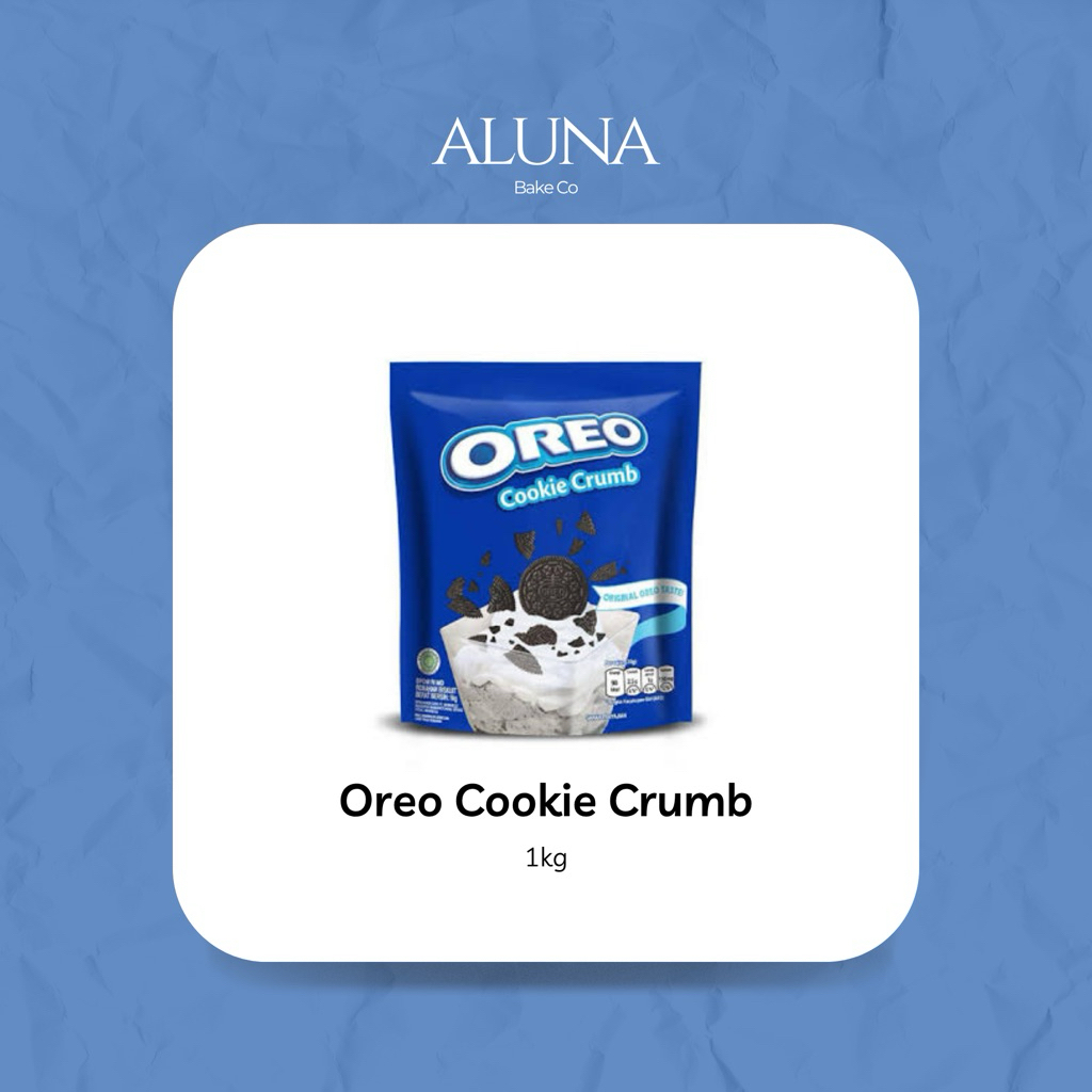 

Remahan Oreo Asli | Oreo Cookie Crumb - Bahan Kue & Topping Kekinian