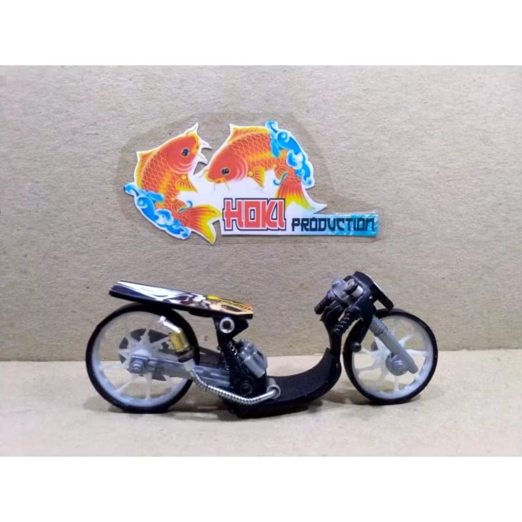 Miniatur drag matic bike homemade
