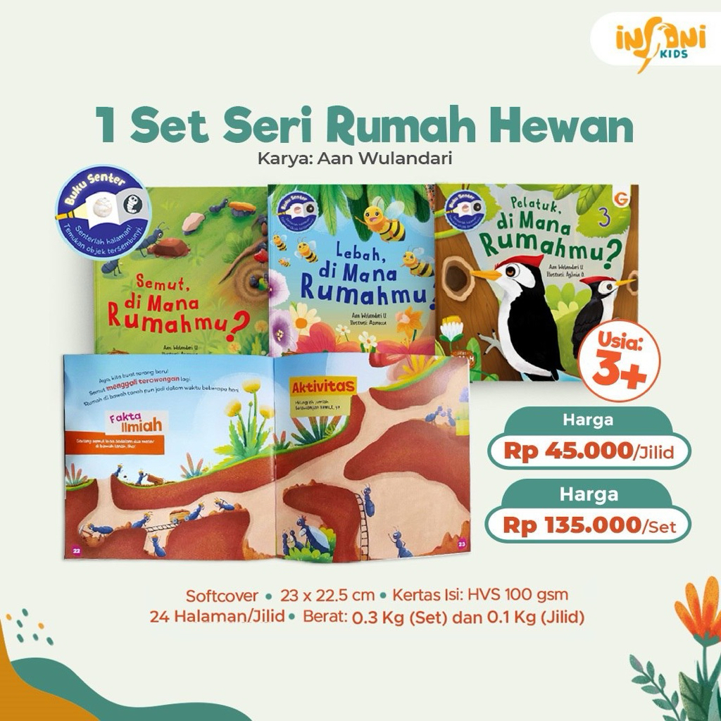 Seri Rumah Hewan Buku Senter Gema Insani Press