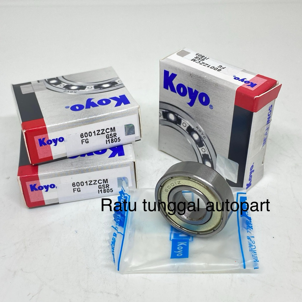 BEARING 6001 ZZ KOYO 6001ZZ KOYO
