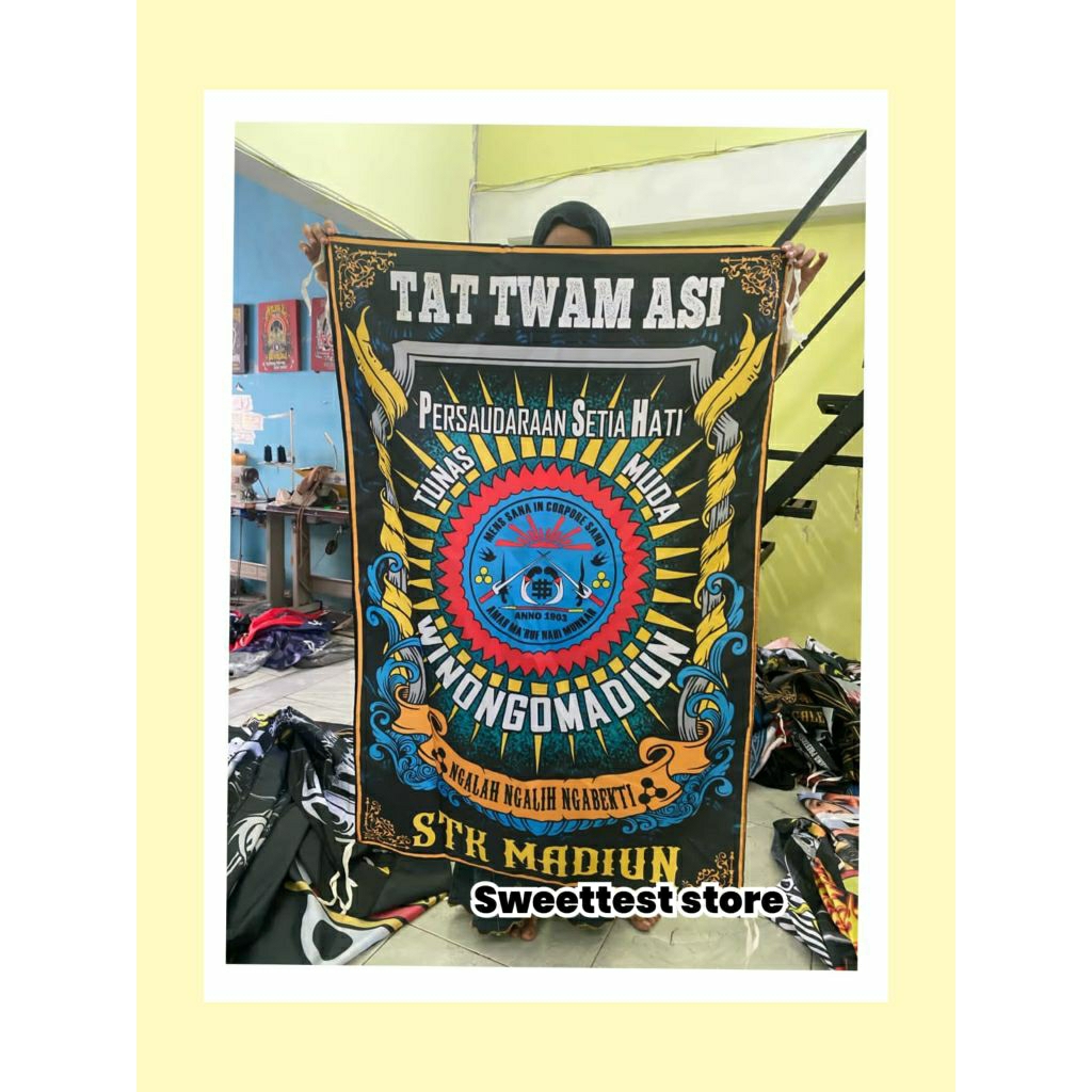 STK PSHW 200x300cm + FREE STICKER, BENDERA PRINTING WINONGO MADIUN, GIANTFLAG WINONGO, BENDERA PSHW 