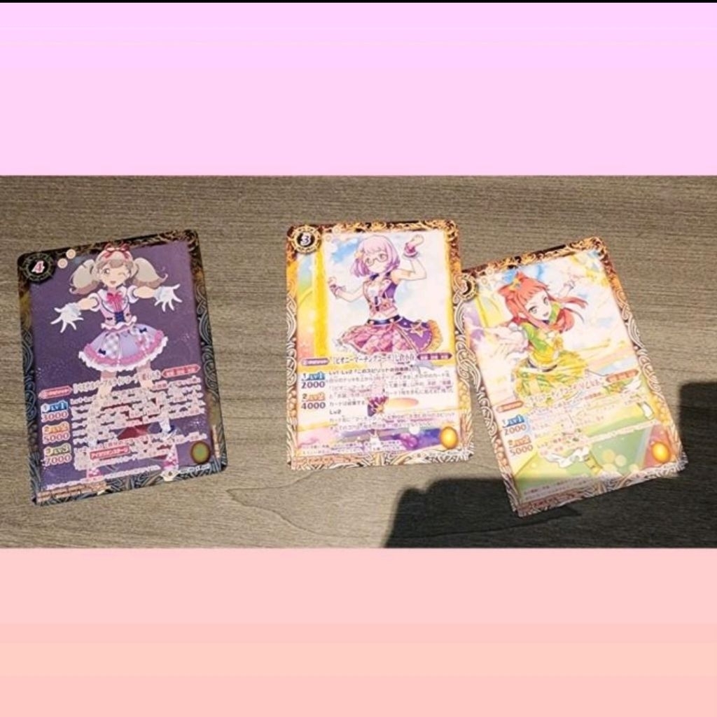paket aikatsu on parade battle spirits