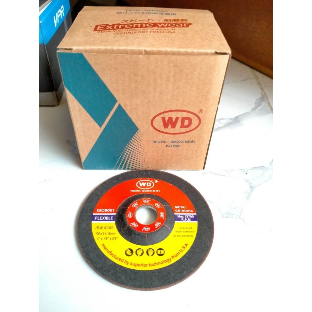 WD Flexible 4inch/Batu Gerinda Flexible Ac 60