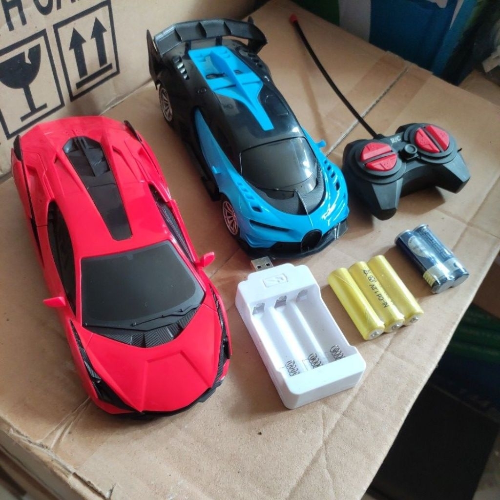 Mainan Mobil Remot  Anak Car Sport Cas Ulang
