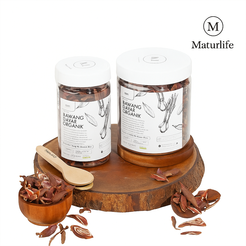 

Maturlife Bawang Dayar Organik / TEH BAWANG DAYAK ASLI TANPA CAMPURAN 100% ORIGINAL / RAMUAN DAYAK