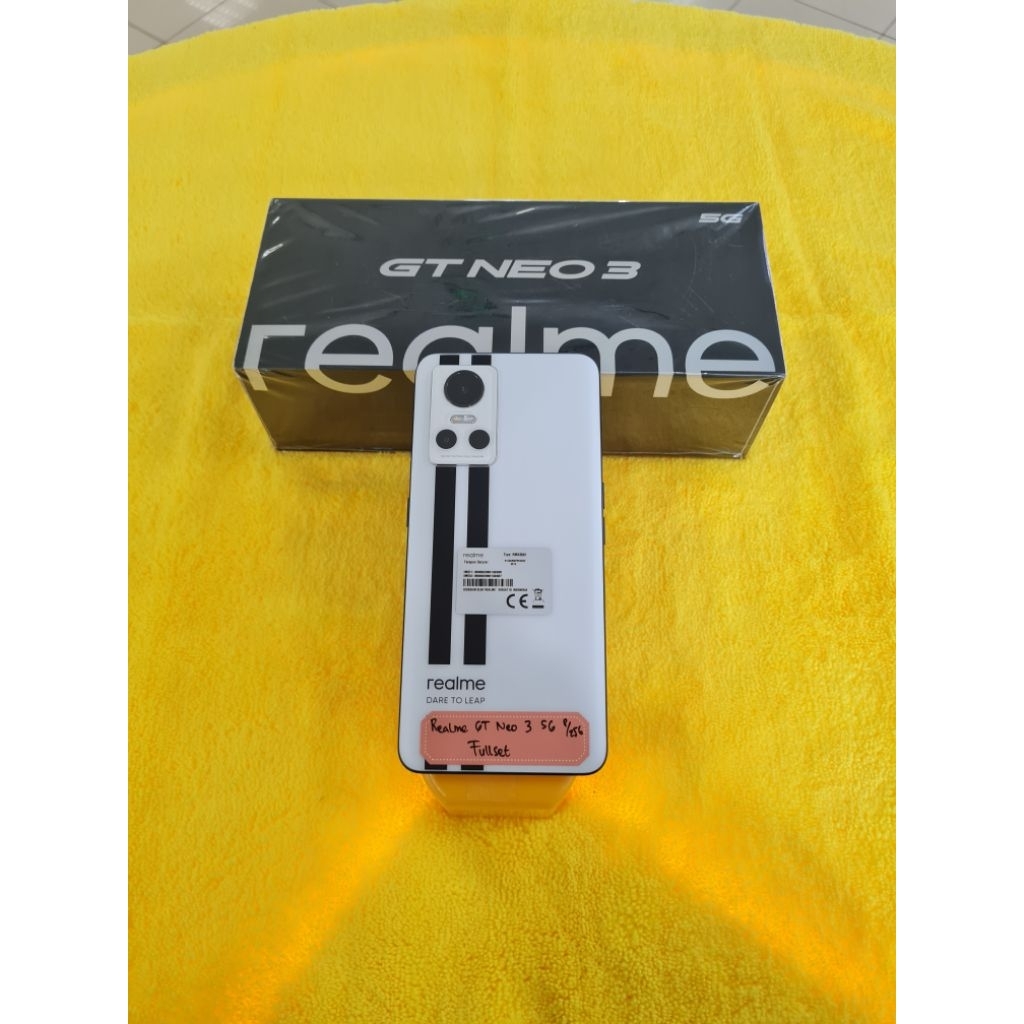 Realme GT Neo 3 5G 8/256 Fullset Mulus No Minus