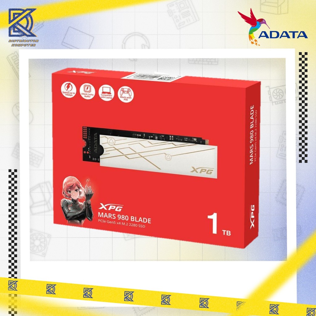 ADATA SSD XPG MARS 980 BLADE 1TB M.2 NVMe PCIE 5.0 GEN5
