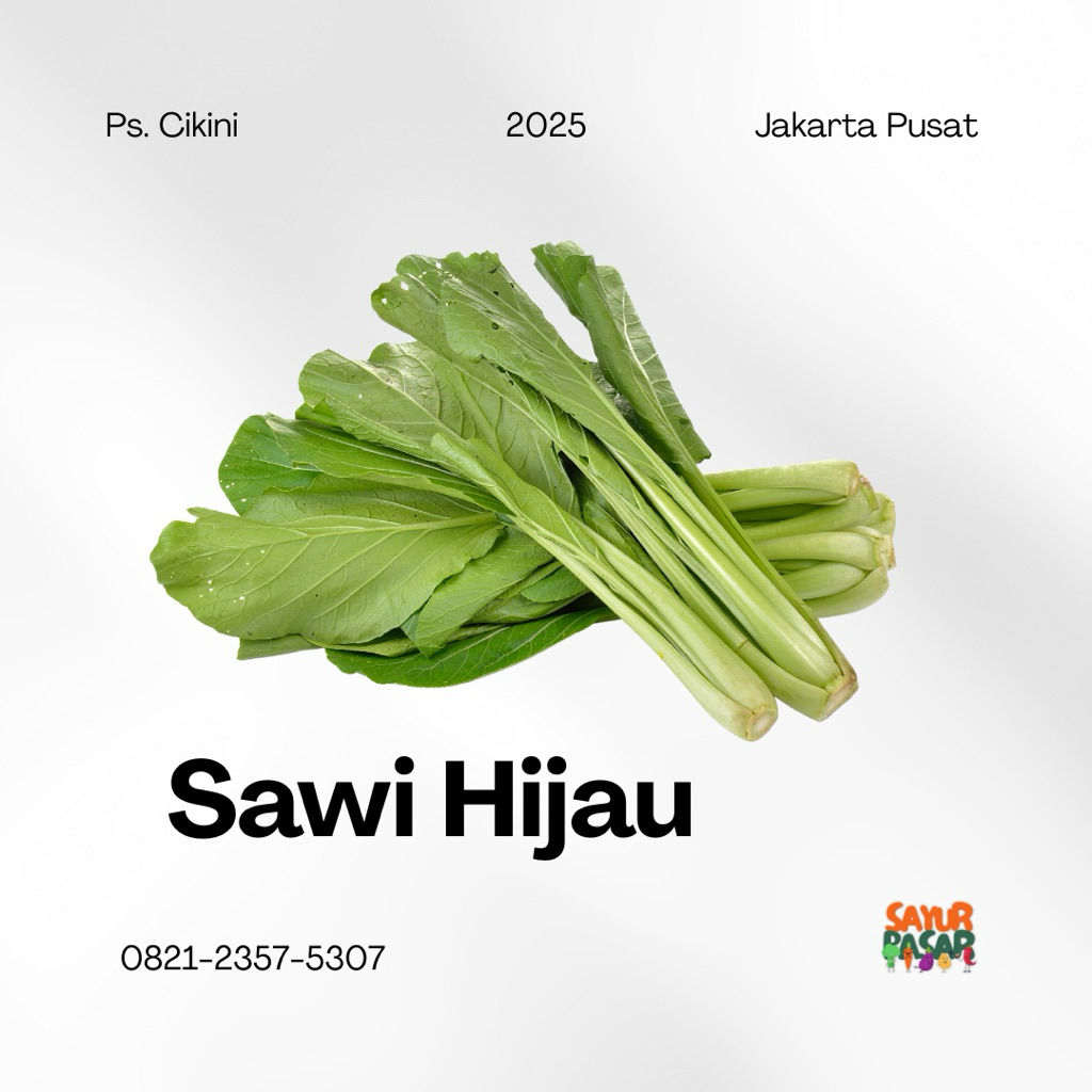 

Sawi Hijau Segar 250gr – Favorit Masakan Harian