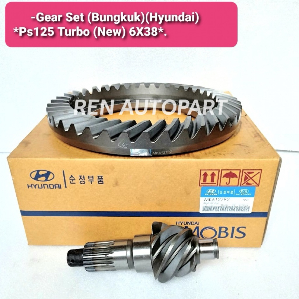 GEAR SET GIGI GARDAN CANTER PS125 TURBO 6X38 MK612792 ORI HYUNDAI GRESS