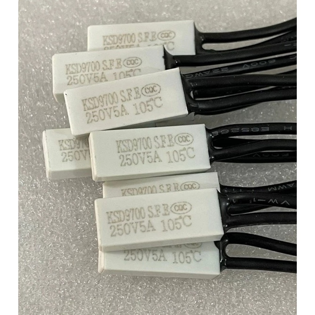 Grosir Sparepart - Thermostat Therma lKeramik KSD9700 SFE 250V 5A Sensor Suhu Temperatur AC KSD9700 