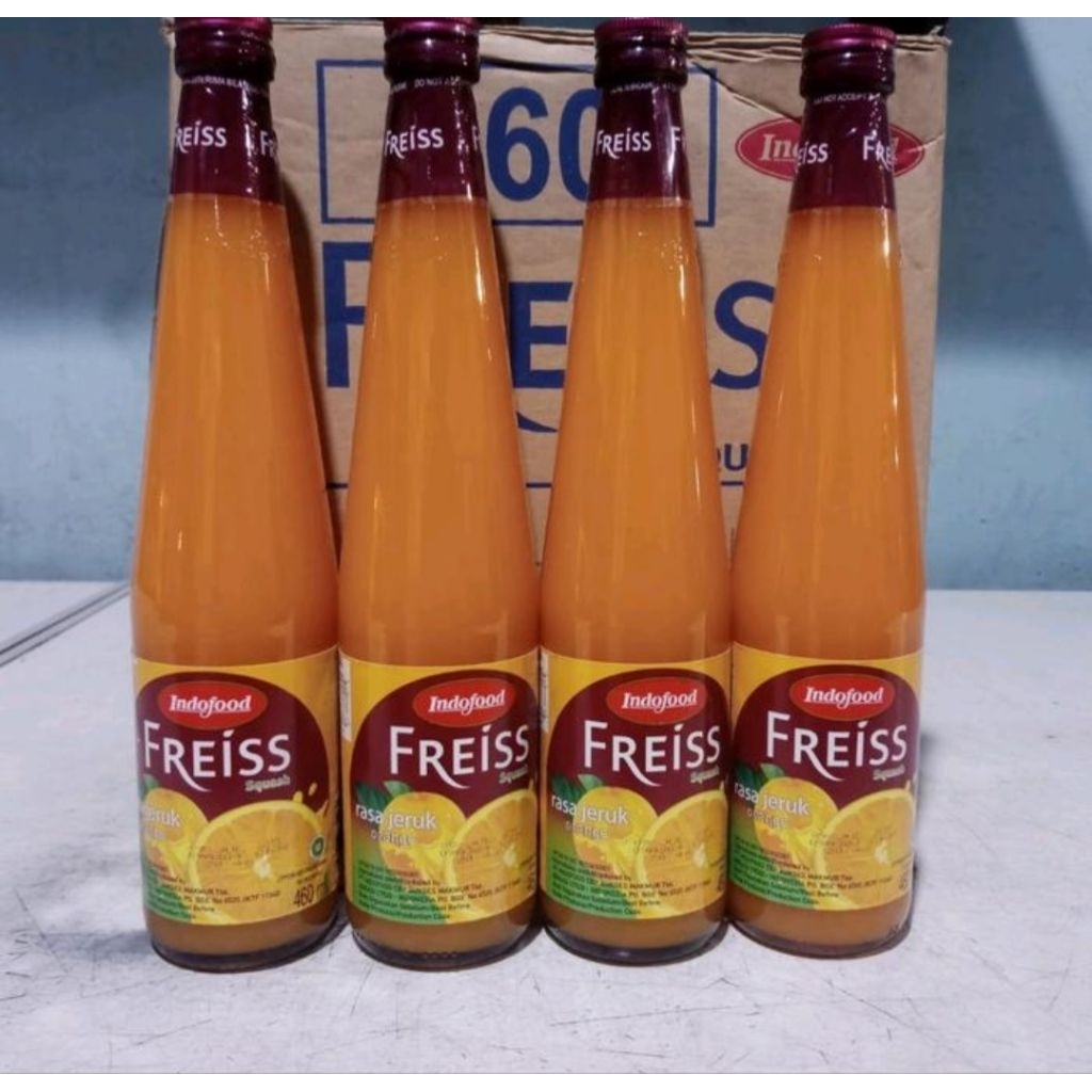 

Indofood Syrup Freiss Squash Botol 12x460ml (Karton)