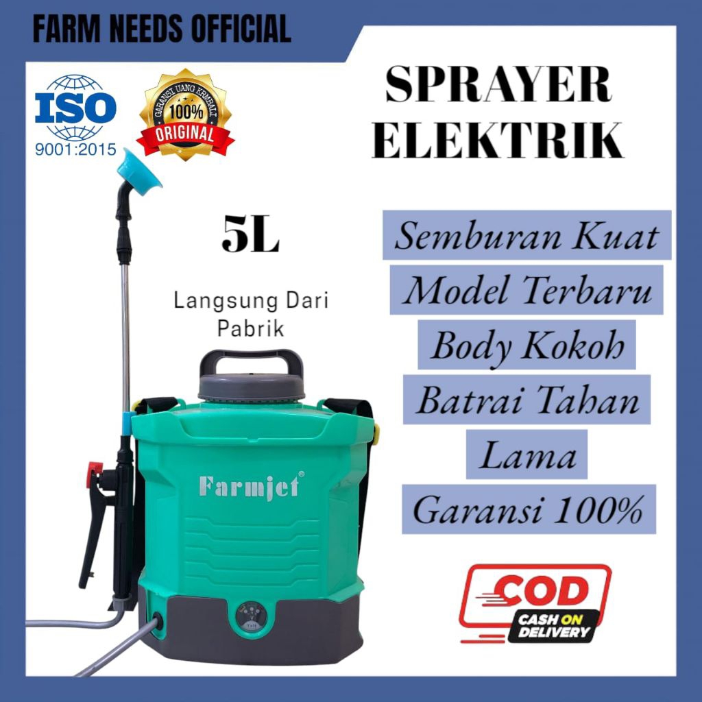 POMPA SPRAYER ELEKTRIK 5 LITER (644)